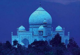Night View of Taj